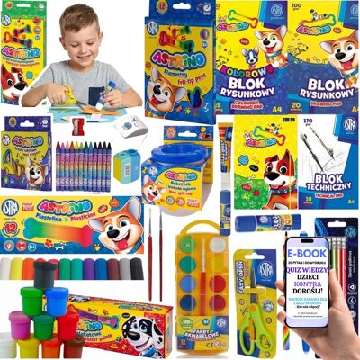 Wyprawka Szkolna Astra Dla Klas 1-3 Komplet Przyborów Plastycznych + E-Book-2 Wyprawka Szkolna Astra Dla Klas 1-3 Komplet Przyborów Plastycznych + E-Book-2