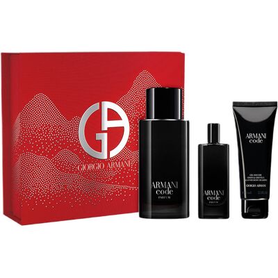 Giorgio Armani Armani Code Absolu Le Parfum - Perfum, Zestaw podróżny i Żel pod prysznic Giorgio Armani Armani Code Absolu Le Parfum - Perfum, Zestaw podróżny i Żel pod prysznic