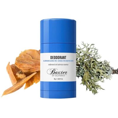 Baxter Of California - Cedarwood & Oakmoss - 75 g - Dezodorant w sztyfcie Baxter Of California - Cedarwood & Oakmoss - 75 g - Dezodorant w sztyfcie