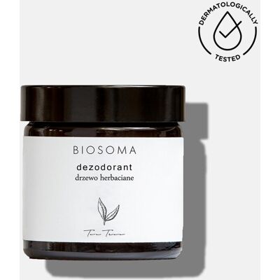 Biosoma, Dezodorant naturalny w kremie, 60ml Biosoma, Dezodorant naturalny w kremie, 60ml