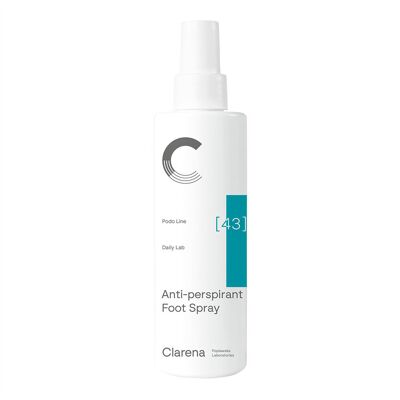 Clarena Anti-perspirant Foot Spray Antyperspirant do stóp w sprayu 200 ml Clarena Anti-perspirant Foot Spray Antyperspirant do stóp w sprayu 200 ml