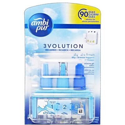 Inny producent Dezodorant AMBI PUR 3volution ricarica sky - dezodorant w domu Inny producent Dezodorant AMBI PUR 3volution ricarica sky - dezodorant w domu