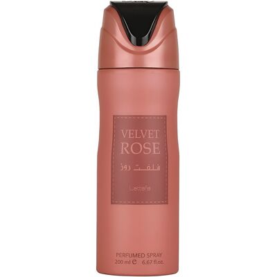 Dezodorant w sprayu dla kobiet Lattafa Velvet Rose 200 ml Dezodorant w sprayu dla kobiet Lattafa Velvet Rose 200 ml