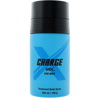 Hrx, Charge, Deodorant Spray, For Men, 250 ml Hrx, Charge, Deodorant Spray, For Men, 250 ml
