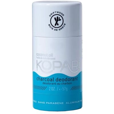 Kopari Beauty Aluminum Free Coconut Deodorant in Charcoal 57 g Wegański, naturalny dezodorant niwelujący nieprzyjemny zapach Kopari Beauty Aluminum Free Coconut Deodorant in Charcoal 57 g Wegański, naturalny dezodorant niwelujący nieprzyjemny zapach