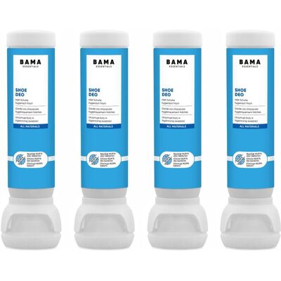 Odświeżacz, dezodorant do butów Bama Shoe Deo - Zesatw 4 x 100 ml Odświeżacz, dezodorant do butów Bama Shoe Deo - Zesatw 4 x 100 ml