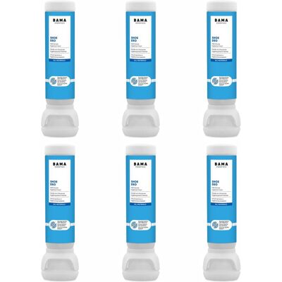Odświeżacz, dezodorant do butów Bama Shoe Deo - Zesatw 6 x 100 ml Odświeżacz, dezodorant do butów Bama Shoe Deo - Zesatw 6 x 100 ml