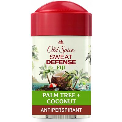Old Spice Sweat Defense Fiji Dezodorant żelowy Palm Tree + Coconut 73 g Old Spice Sweat Defense Fiji Dezodorant żelowy Palm Tree + Coconut 73 g