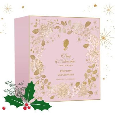 PANI WALEWSKA Zestaw prezentowy Sweet Romance Perfumy 30 ml + Dezodorant 90 ml PANI WALEWSKA Zestaw prezentowy Sweet Romance Perfumy 30 ml + Dezodorant 90 ml