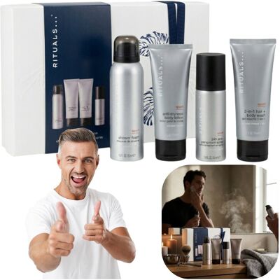 RITUALS HOMME SPORT ZESTAW ZEL DO MYCIA DEZODORANT KOSMETYKI DO PIELEGNACJI RITUALS HOMME SPORT ZESTAW ZEL DO MYCIA DEZODORANT KOSMETYKI DO PIELEGNACJI