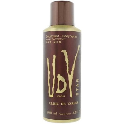 Ulric De Varens, Star, Scented Spray, For Men, 200 ml Ulric De Varens, Star, Scented Spray, For Men, 200 ml
