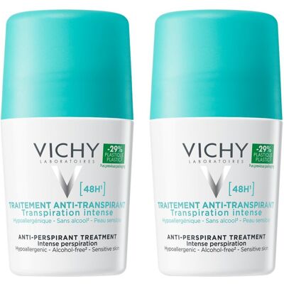 Vichy Dezodorant 48h Anti-Pot Krajowy Zestaw Podwójny Vichy Dezodorant 48h Anti-Pot Krajowy Zestaw Podwójny