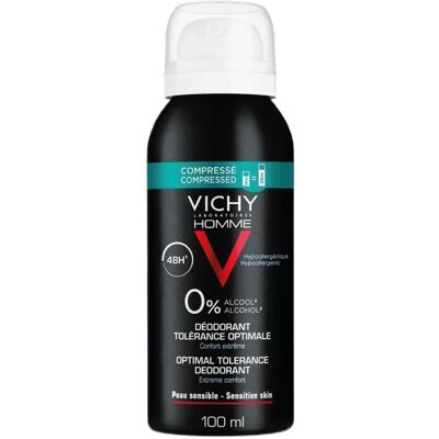 Vichy Męski Dezodorant Spray 48H Hipoalergiczny, Bezalkoholowy, Wrażliwa Skóra, 100ml Vichy Męski Dezodorant Spray 48H Hipoalergiczny, Bezalkoholowy, Wrażliwa Skóra, 100ml