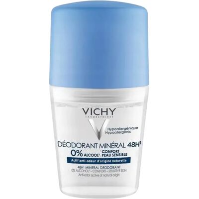 Vichy Mineralny Dezodorant Roll-On 48H do wrażliwej skóry Vichy Mineralny Dezodorant Roll-On 48H do wrażliwej skóry