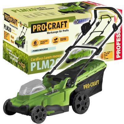 Akumulatorowa Kosiarka do Trawy PROCRAFT PLM20 40V, 35L Korpus Akumulatorowa Kosiarka do Trawy PROCRAFT PLM20 40V, 35L Korpus