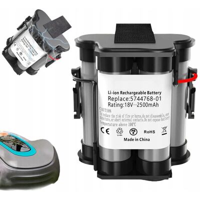 Inny producent BATERIA ZAPASOWA 18V 2500MAH DO KOSIARKI O DŁUGIM CZASIE DZIAŁANIA Inny producent BATERIA ZAPASOWA 18V 2500MAH DO KOSIARKI O DŁUGIM CZASIE DZIAŁANIA