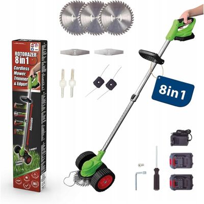 Inny producent Genius Rotorazer akumulatorowa podkaszarka 8w1 zestaw 2 akumulatory Inny producent Genius Rotorazer akumulatorowa podkaszarka 8w1 zestaw 2 akumulatory