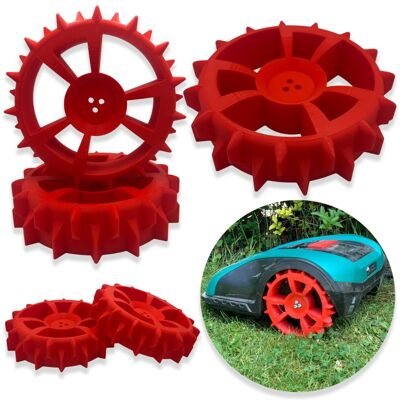 LELEMAKERS Koło Terenowe do Kosiarki BOSCH INDEGO 300-700 Zamienne - 2 Sztuki LELEMAKERS Koło Terenowe do Kosiarki BOSCH INDEGO 300-700 Zamienne - 2 Sztuki