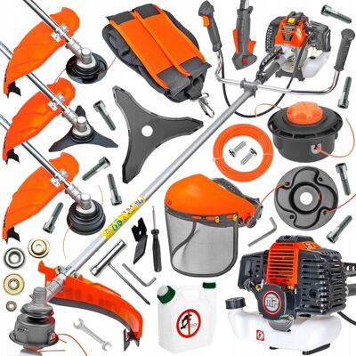 Inny producent KOSA SPALINOWA ŁAMANA PODKASZARKA KOSIARKA MOCNA ZESTAW 10w1 XXL OGRODOWA Inny producent KOSA SPALINOWA ŁAMANA PODKASZARKA KOSIARKA MOCNA ZESTAW 10w1 XXL OGRODOWA