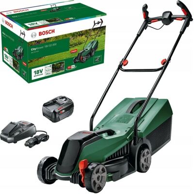 Inny producent KOSIARKA AKUMULATOROWA BOSCH CITYMOWER 18V 32CM ZESTAW ŁADOWARKA AKUMULATOR Inny producent KOSIARKA AKUMULATOROWA BOSCH CITYMOWER 18V 32CM ZESTAW ŁADOWARKA AKUMULATOR
