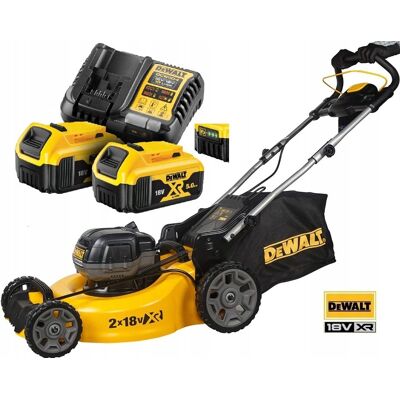 DeWalt KOSIARKA DO TRAWY AKUMULATOROWA Z FUNKCJĄ MULCZOWANIA 48CM 2*18V 2*5.0*Ah DeWalt KOSIARKA DO TRAWY AKUMULATOROWA Z FUNKCJĄ MULCZOWANIA 48CM 2*18V 2*5.0*Ah