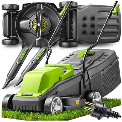 Inny producent Kosiarka elektryczna AGREENO 2000 W 28 l Inny producent Kosiarka elektryczna AGREENO 2000 W 28 l