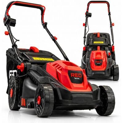 Powermat KOSIARKA ELEKTRYCZNA DO TRAWY 2600W NÓŻ 38CM REGULACJA LEKKA DUŻY KOSZ 42L Powermat KOSIARKA ELEKTRYCZNA DO TRAWY 2600W NÓŻ 38CM REGULACJA LEKKA DUŻY KOSZ 42L