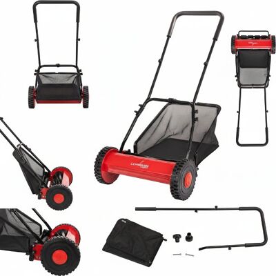 Inny producent KOSIARKA RĘCZNA BĘBNOWA WRZECIONOWA PCHANA Z KOSZEM 15L 40CM Inny producent KOSIARKA RĘCZNA BĘBNOWA WRZECIONOWA PCHANA Z KOSZEM 15L 40CM
