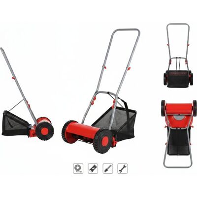 Inny producent KOSIARKA RĘCZNA DO TRAWY 30CM Z KOSZEM ZBIERAJĄCYM Inny producent KOSIARKA RĘCZNA DO TRAWY 30CM Z KOSZEM ZBIERAJĄCYM