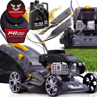 GLOBAL INCOME Mocna kosiarka spalinowa Humberg HM-600 z napędem 40cm Zongshen 141cc + olej model 2026 GLOBAL INCOME Mocna kosiarka spalinowa Humberg HM-600 z napędem 40cm Zongshen 141cc + olej model 2026