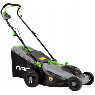 NAC, Kosiarka Elektryczna 1600 W Szerokość 38 cm, kosz 42l, LE16-E-38-PB-C NAC, Kosiarka Elektryczna 1600 W Szerokość 38 cm, kosz 42l, LE16-E-38-PB-C
