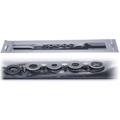 Inny producent Nóż kosiarki uniwers 48cm wyrzut boczny blister 1-148 Inny producent Nóż kosiarki uniwers 48cm wyrzut boczny blister 1-148