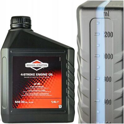 Briggs&Stratton OLEJ BRIGGS STRATTON 1.4 L OLEJ SAE30 OLEJ DO KOSIARKI TRAKTORKA DO MTD itp Briggs&Stratton OLEJ BRIGGS STRATTON 1.4 L OLEJ SAE30 OLEJ DO KOSIARKI TRAKTORKA DO MTD itp