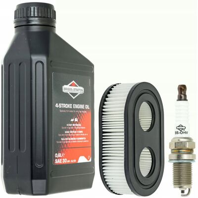 Briggs & Stratton OLEJ FILTR ŚWIECA DO KOSIARKI BRIGGS SAE30 550e ZESTAW SERWISOWY BRIGGS Briggs & Stratton OLEJ FILTR ŚWIECA DO KOSIARKI BRIGGS SAE30 550e ZESTAW SERWISOWY BRIGGS