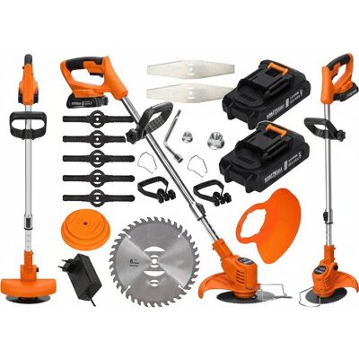 Inny producent Podkaszarka akumulatorowa kosa do trawy 2x AKU 1000W Inny producent Podkaszarka akumulatorowa kosa do trawy 2x AKU 1000W
