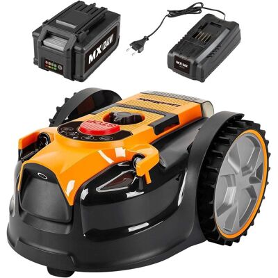 Inny producent Robot koszący LawnMaster VBRM16 OcuMow do 100m² bezprzewodowy ogród wydajny Inny producent Robot koszący LawnMaster VBRM16 OcuMow do 100m² bezprzewodowy ogród wydajny