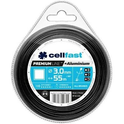 Żyłka Tnąca Cellfast Premium, 3x55 M Żyłka Tnąca Cellfast Premium, 3x55 M