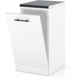 Hurtownia Mebli Front Do Zabudowy Zmywarki 45cm Szafka Kuchenna Spremium Biały Mat Hurtownia Mebli Front Do Zabudowy Zmywarki 45cm Szafka Kuchenna Spremium Biały Mat