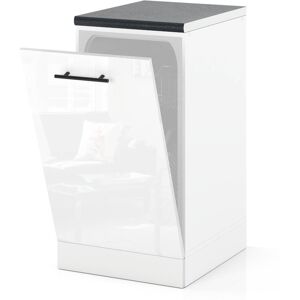 Hurtownia Mebli Front Do Zabudowy Zmywarki 45cm Szafka Kuchenna Spremium Biały Połysk Hurtownia Mebli Front Do Zabudowy Zmywarki 45cm Szafka Kuchenna Spremium Biały Połysk