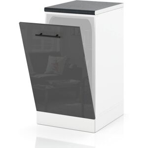 Hurtownia Mebli Front Do Zabudowy Zmywarki 45cm Szafka Kuchenna Spremium Szary Połysk Hurtownia Mebli Front Do Zabudowy Zmywarki 45cm Szafka Kuchenna Spremium Szary Połysk