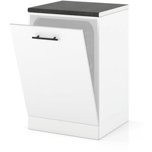 Hurtownia Mebli Front Do Zabudowy Zmywarki 60cm Szafka Kuchenna Spremium Biały Mat Hurtownia Mebli Front Do Zabudowy Zmywarki 60cm Szafka Kuchenna Spremium Biały Mat