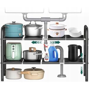 Inny producent ORGANIZER POD ZLEW KUCHENNY ZLEWOZMYWAK 2 POZIOMOWY REGULOWANY POJEMNY Inny producent ORGANIZER POD ZLEW KUCHENNY ZLEWOZMYWAK 2 POZIOMOWY REGULOWANY POJEMNY