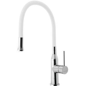 SAPHO - SR481 - Biało/Chrom - Do zlewu kuchennego SAPHO - SR481 - Biało/Chrom - Do zlewu kuchennego