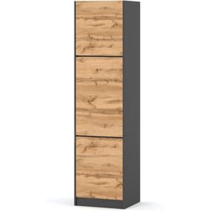 Blanco SŁUPEK GOSPODARCZY Z PÓŁKAMI 60 cm STOJĄCA SZAFKA MODEL LUX DWA KOLORY Blanco SŁUPEK GOSPODARCZY Z PÓŁKAMI 60 cm STOJĄCA SZAFKA MODEL LUX DWA KOLORY