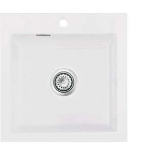 Inny producent Systemceram Mera 51 Zlew ceramiczny Polar, korek manualny Inny producent Systemceram Mera 51 Zlew ceramiczny Polar, korek manualny