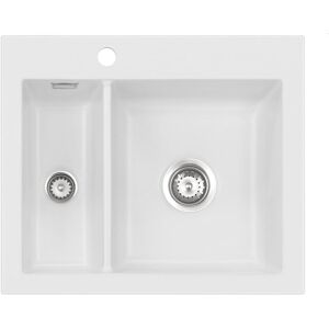 Systemceram - Keradomo Mera 60 - 60 cm - Dźwignia ręczna - Zabudowany zlew Systemceram - Keradomo Mera 60 - 60 cm - Dźwignia ręczna - Zabudowany zlew