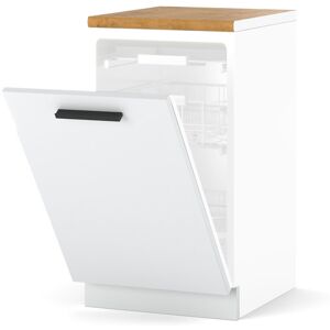 Hurtownia Mebli Szafka Kuchenna Front Zabudowy Do Zmywarki Modułowy 45cm Blande Biały Mat Hurtownia Mebli Szafka Kuchenna Front Zabudowy Do Zmywarki Modułowy 45cm Blande Biały Mat