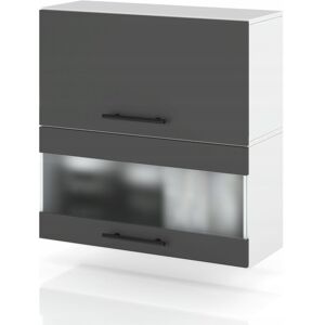 Concordia SZAFKA KUCHENNA WISZĄCA KLAPOWA GÓRNA ZE SZKŁEM GRAFIT 40CM Concordia SZAFKA KUCHENNA WISZĄCA KLAPOWA GÓRNA ZE SZKŁEM GRAFIT 40CM