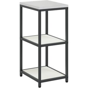 vidaXL Półka do przechowywania w kuchni Biały 60 x 50 x 92 cm Stal vidaXL Półka do przechowywania w kuchni Biały 60 x 50 x 92 cm Stal