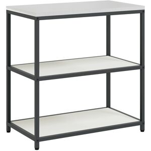 vidaXL Półka do przechowywania w kuchni Biały 60 x 50 x 92 cm Stal vidaXL Półka do przechowywania w kuchni Biały 60 x 50 x 92 cm Stal